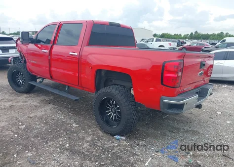 2014 Chevrolet Silverado 1500 2Lt из США, поврежденный, VIN 3GCUKREC1EG280677